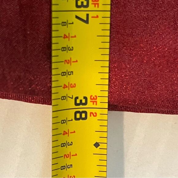 Maggy London Iridescent Burgundy DollCore Glam Feminine Event Dress NWOT Size 8 - Picture 13 of 13